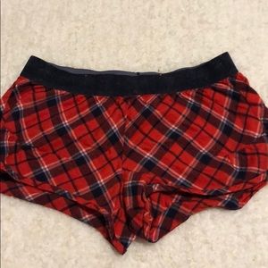 Plaid Sleep Shorts